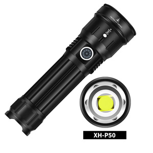 Linterna LED XINSITE XHP50 de 20W de Alta Potencia Recargable con Indicador de Batería de 2600mAh para Patrullaje Nocturno - Product Image 2