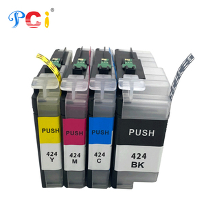 Cartucho <span class=keywords><strong>de</strong></span> <span class=keywords><strong>Tinta</strong></span> Compatible con PCI para Impresora <span class=keywords><strong>Brother</strong></span> DCP-J1200W/J1200WE, LC424, LC424BK, LC424C, LC424M, LC-424 - Product Image 5