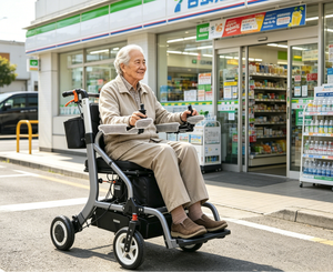 Vélo électrique pliable léger en alliage d'aluminium 6AH avec moteur sans balais et batterie au lithium amovible <span class=keywords><strong>pour</strong></span> personnes âgées - Product Image 6