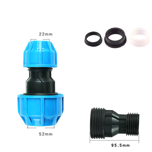 Alahot OEM/ODM áp lực cao PE ống nhanh chóng kết nối phụ kiện <span class=keywords><strong>1</strong></span>/<span class=keywords><strong>2</strong></span> "để 3/4" giảm Coupler - Product Image 6