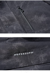 Piumino da uomo imbottito in piumino <span class=keywords><strong>grigio</strong></span> di media lunghezza con collo in pelliccia di volpe giacca alla moda a prova di freddo per uomo - Product Image 6