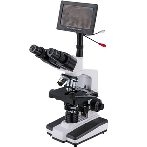 XSP-2CA Binocular Microscope 1600x LCD Display Biological Research Manual Focus LED Light Source - Product Image 3