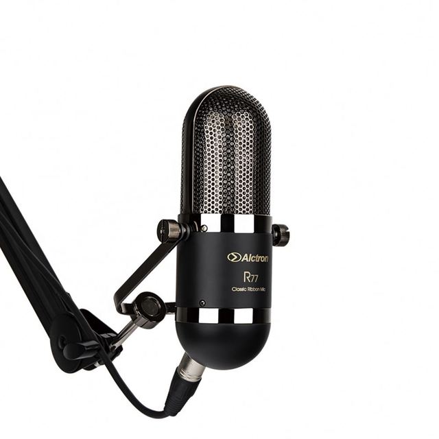 Alctron R77 Musical Instrument Condenser Mic Studio Microphone for Dubbing Recording Live Broadcast Performance Prodcast Singing