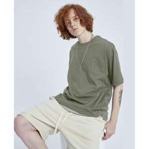 Camiseta Oversize para Hombre FOXA, 100% Algodón, Cuello Redondo, Manga Corta, Corte Holgado, Transpirable, Ropa Deportiva, para Gimnasio y Entrenamiento - Product Image 4