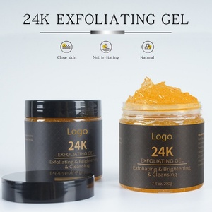 Gel nettoyant en feuille d'or biologique 24 carats FATAZEN exfoliant visage kératine débouchant les pores et la saleté masque nettoyant éclaircissant - Product Image 5