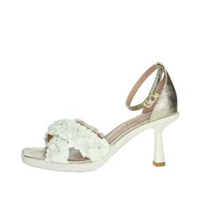 Sandalias de tacón Liu-Jo Donna SA4109 EX074 Blanco/Dorado - Product Image 1