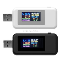 Probador USB con Pantalla a Color, Voltímetro de CC MX18L