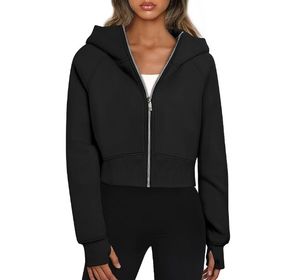 <span class=keywords><strong>Felpa</strong></span> Casual da <span class=keywords><strong>Donna</strong></span> con Cappuccio e Zip a Maniche Lunghe Liu Ming, Logo Personalizzato, Moda Autunno Inverno - Product Image 2