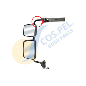 New LH (Black) Rear-View Truck <b>Body</b> <b>Mirror</b> - Product Image 1