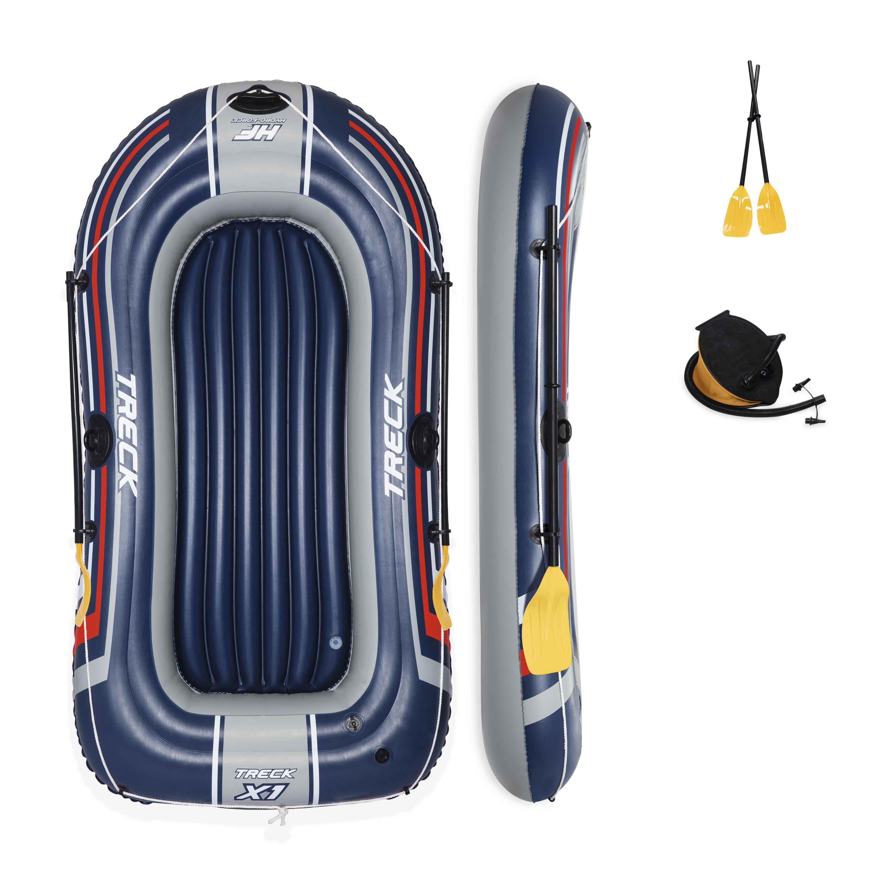 Bestway 61083 Trek X надувная Спортивная лодка 2,28 м x 1,21 м понтонная лодка рыбалка плавающая серфинг прочный пластиковый складной ПК