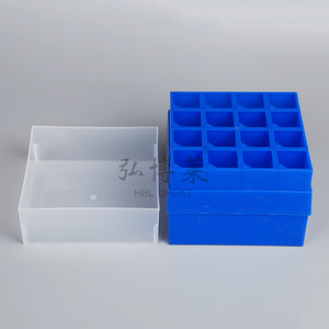 Caja para Tubos de Centrífuga Hongbolai de 50 ml con 16 Compartimentos para Uso en Laboratorio - Product Image 1