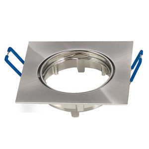 Lampada da incasso quadrata 50mm con vetro a specchio trasparente, ideale per la decorazione e l'ottimizzazione dell'illuminazione negli spazi. - Product Image 2