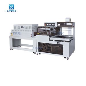FQL450A Scellant et coupeur en L automatique avec BS4522N Circulation d'<span class=keywords><strong>air</strong></span> chaud <span class=keywords><strong>POF</strong></span> Machine d'emballage de film rétractable pour livre de boîte de bouteille alimentaire - Product Image 1