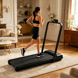 Cintas <span class=keywords><strong>de</strong></span> correr plegables y prácticas para el hogar que ocupan menos espacio y no necesitan instalación, con <span class=keywords><strong>pedales</strong></span> silenciosos, antideslizantes y resistentes al desgaste. - Product Image 1