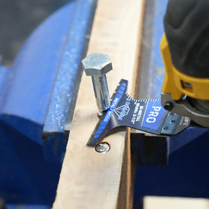 Hojas de sierra bimetálicas de corte de 65*42mm (2 1/2 pulgadas) de liberación rápida para herramientas oscilantes multiusos para metal y madera - Product Image 6