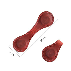 Custom Ready Stock Leather Magnet Bookmark Leather Reading Book <strong>Marker</strong> Bookmark Magnetic Bookmark <strong>Page</strong> Clip Gift for Readers - Product Image 2