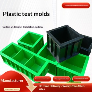 Plastik Beton Tebal untuk Cetakan Fleksibel 150*150*550 Akurasi Tinggi untuk Cetakan Blok Persegi Dari Grosir Hebei - Product Image 5