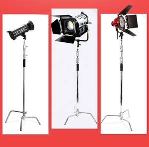 Soporte en C Ajustable <span class=keywords><strong>de</strong></span> 10 Pies para <span class=keywords><strong>Estudio</strong></span> Fotográfico, Resistente, para Video y Fotografía Profesional - Product Image 3