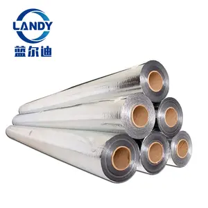 Heat Reflective Aluminum Foil Film Radiant Barrier Insulation Material For Roof