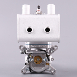 Motor de gasolina DLE35RA de 35cc para avión RC, modelo de ala fija, monocilíndrico, dos escapes, refrigeración por aire, arranque manual, de un solo tiroteo. - Product Image 2