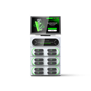 Distributeur automatique de batteries externes portables 12 emplacements avec écran tactile, paiement intégré par <span class=keywords><strong>carte</strong></span> POS et code QR, location de batteries externes - Product Image 6