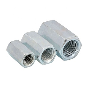 Thép Carbon Mạ Kẽm DIN 6334 Long Hex Khớp Nối Hạt - Product Image 3