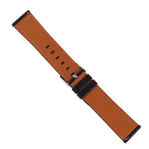 Nouveau bracelet de <span class=keywords><strong>montre</strong></span> en cuir à dégagement rapide 20mm 22mm pour Huawei Xiaomi Huami Amazfit Samsung Galaxy <span class=keywords><strong>Garmin</strong></span> Accessoires - Product Image 2