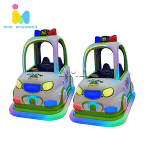 AMA centro comercial exterior/interior eléctrico niños fibra de vidrio policía parachoques coches entretenimiento paseo para niños - Product Image 3