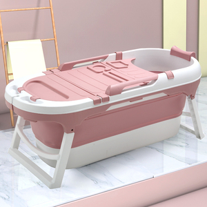 <span class=keywords><strong>Baignoire</strong></span> <span class=keywords><strong>pliable</strong></span> pour adultes en plastique <span class=keywords><strong>avec</strong></span> couvercle, baril <span class=keywords><strong>pliable</strong></span> portable pour la salle de bain - Product Image 6