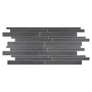 Valona Black <b>Mosaic</b> 30x60 Cm 8.5 Mm Rectified Satin Finish Tile - Product Image 2