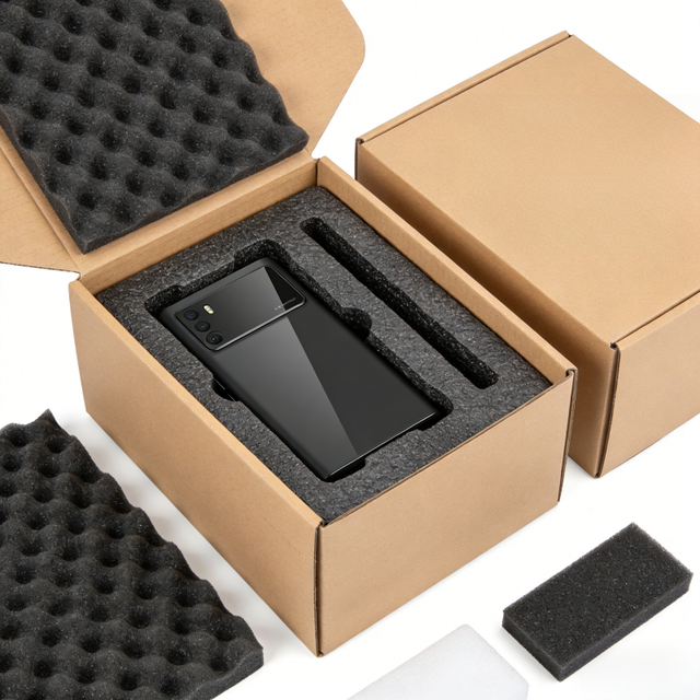 Custom Corrugated Boxes for Electronics Packaging Heavy Duty Shockproof Eco-Friendly with Foam Insert Boxes