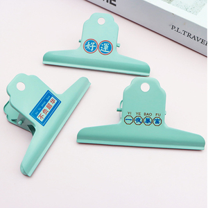 Clips de reliure en métal épais PinGlory PG2-20250724-2 avec logo personnalisé, motif chien bouledogue, 100 mm, pour cuisine, respectueux de l'environnement - Product Image 4