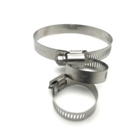 Collier de serrage réglable en acier inoxydable SS316 de type allemand, ensemble de colliers de serrage pour tuyaux