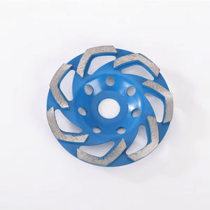 Disques à segments diamantés turbo de 5 pouces (125 mm) pour le polissage <span class=keywords><strong>du</strong></span> béton et des pierres, personnalisables par le fabricant d'équipement d'origine - Product Image 2