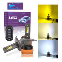 Haute qualité 6000K 4300K 3000K LED Auto ampoule phares pour voitures fabriquées avec des couleurs à distance nouvelle condition voiture HID ampoule