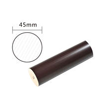 Rampe d'escalier en PVC vinyle au design moderne personnalisé 45x45mm Modèle 045 pour hôtels et usage domestique