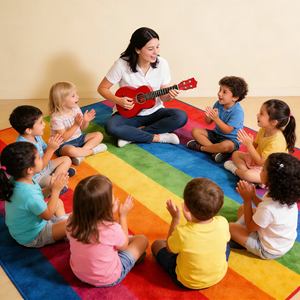 อูคูเลเล่ลดราคา สำหรับผู้เริ่มต้น ทำจากไม้บาสวูด กีตาร์โปร่งขนาดเล็ก น่ารัก เครื่องดนตรีสำหรับผู้ใหญ่และเด็ก พร้อมส่ง - Product Image 3