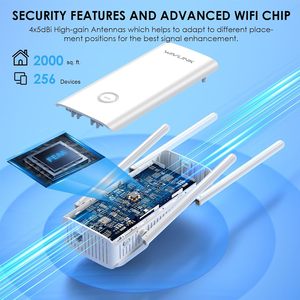 Extensor de Señal WiFi 6 WAVLINK AX3000 para el Hogar, Repetidor WiFi de Doble Banda (5GHz/2.4GHz) de 3000Mbps, Amplificador de Señal WiFi - Product Image 6