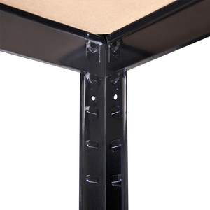 رف كتب صناعي من 5 مستويات ، رف تخزين قائم عتيق ، حامل كتب معدني صناعي - Product Image 4