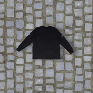 T-shirts pour hommes à manches longues, vintage, effet délavé, 280g, 100% coton, écologiques, imprimés à l'écran - Product Image 4