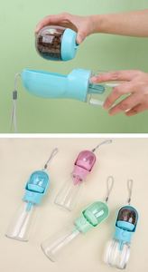 Portable <b>Drinking</b> Water <b>Bottle</b> with Food Container Outdoor Puppy Pet Travel Walking Hiking Water <b>Bottle</b> Pet Foldable Care Cup - Product Image 6