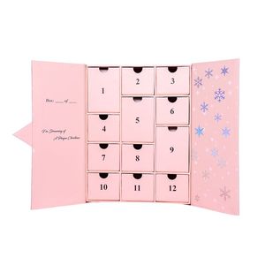 Calendario de Adviento Navideño Personalizado, Caja Sorpresa Vacía, Caja de Regalo de Juguetes para Niños, Calendario Sorpresa, Regalo Navideño - Product Image 4