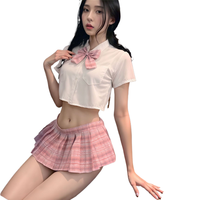 Lingerie sexy, uniforme scolaire Jk, tentation universitaire, désir pur, serré, doux, Qqny