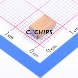 ตัวเก็บประจุแทนทาลัม T491D107K020AT รุ่น CASE-D-7343 ( ความจุ: 100uF )( ความแม่นยำ: 10%) แรงดันไฟฟ้าที่กำหนด: 20V - Product Image 1