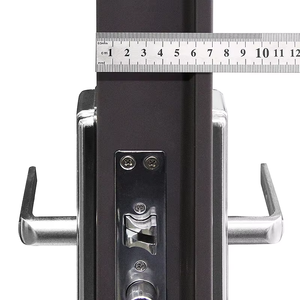 Porta d'<span class=keywords><strong>Ingresso</strong></span> in Acciaio dal Design Moderno e Semplice per Casa e Fabbrica, Stile Antifurto a Battente, per Applicazioni Esterne e Interne - Product Image 5