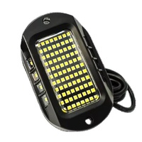 Kingshowstar - Luz LED Blanca Universal para Todoterreno, Resistente al Agua IP68, 9/24/36/104/108/144/219 LED, Muestra para Pruebas
