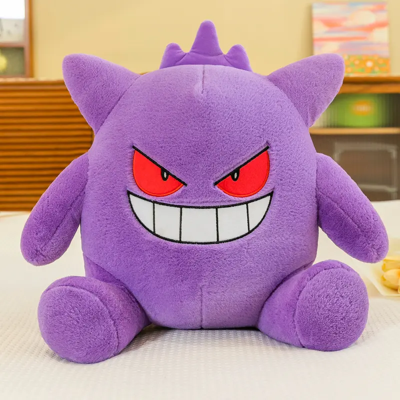 Ghost Pillow Plüsch tier Cartoon Geng Ghost Doll Toy Gengar Pocket Monster für Kinder