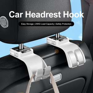 Universal <strong>Car</strong> Seat Back <strong>Hook</strong> - Heavy Duty Plastic, Anti-Scratch, Ideal for Bags &amp; Accessories - Product Image 2