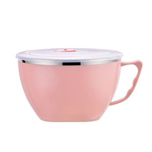 Bol à œufs en acier inoxydable 304 écologique, boîte à lunch, bols à mélanger pour fruits et soupes avec couvercle hermétique - Product Image 3