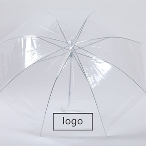 <span class=keywords><strong>Parapluie</strong></span> long transparent tendance, semi-automatique, avec logo personnalisé, idéal pour les voyages et la photographie, protection soleil et pluie, vente en gros - Product Image 5